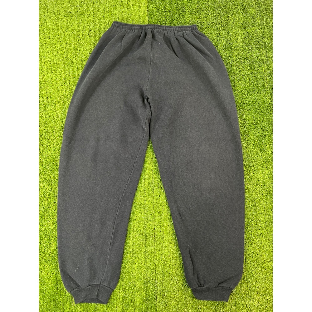 Vintage Hanes Her Way Navy Blue Fleece Sweatpants XL Elastic Waist Joggers